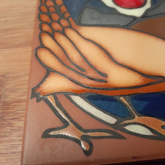 Vintage J. Hearn Bisbee AZ Roadrunner Tile - Picture 2 of 8